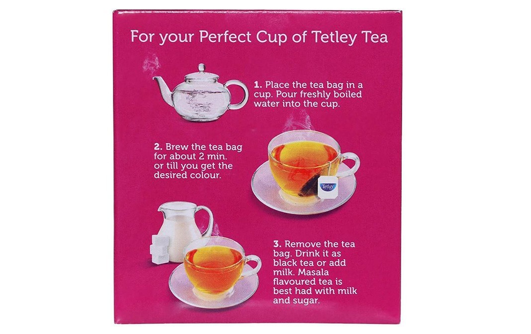 Tetley Masala Chai    Box  50 pcs